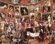 Johann Zoffany The Tribuna of the Uffizi, oil painting